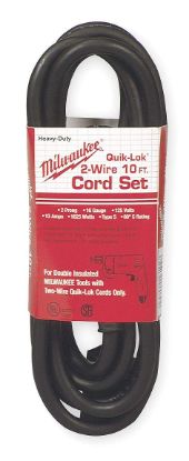 Picture of Milwaukee® Tool Cord 10' 14-2 Sj Quik-Lok Part# - 48-76-5110