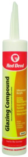 Picture of Red Devil 10.3Fl Oz Onetime Glazing Compound Part# - 666