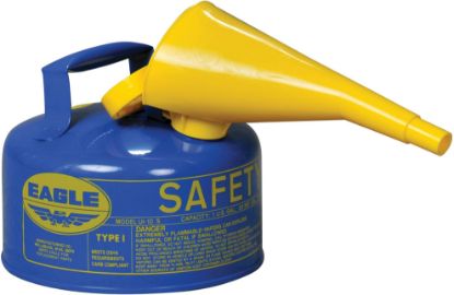 Picture of Eagle Type 1 Safety Can Blue 1Gal Part# - Ui10Fsb