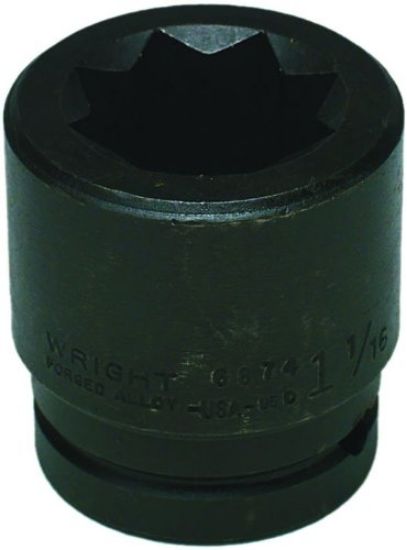 Picture of Wright Tool 15/16" 3/4"Dr 8Pt. Double Square Impact Rail Part# - 6870