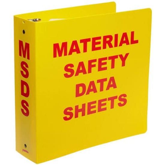 Picture of Brady® Standard Msds Binder - 21/2In Ring Part# - 2024