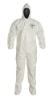 Picture of Dupont Tychem Coveralls Zip Frtatt. Hood Boots Ela Wrt Part# - D13396817