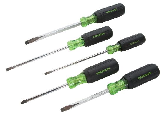 Picture of Greenlee® 5-Pc Screwdriver Set Part# - 0153-01C