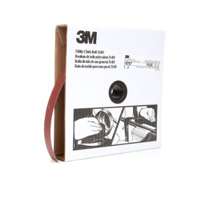 Picture of 3M™ 3M Utility Cloth Rl 314D1"X50Yd P320 J-Wt Part# - 7000118506