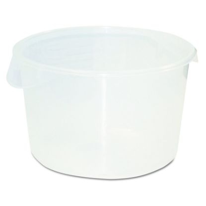 Picture of Rubbermaid Commercial Storage Cont Round 12Qt/11L Clr Part# - Fg572624Clr