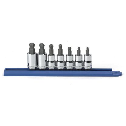 Picture of Gearwrench® Set Hex Ball Std Met 3/8Dr 3-10Mm 7Pc Part# - 80587