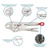 Picture of Milwaukee® Tool 10" Torque Lock Curved Jaw Locking Pliers Part# - 48-22-3420