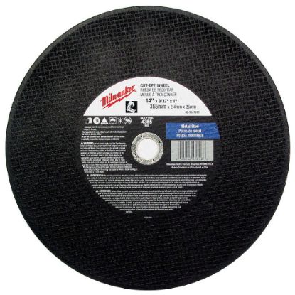 Picture of Milwaukee® Tool Cutting Wheel 14X3/32X1 Part# - 49-94-1410