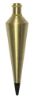 Picture of Swanson Tools 16 Oz. Brass Plumb Bob Part# - Pb016B