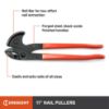 Picture of Crescent® Pliers 11Inch Nail Pulling Part# - Np11