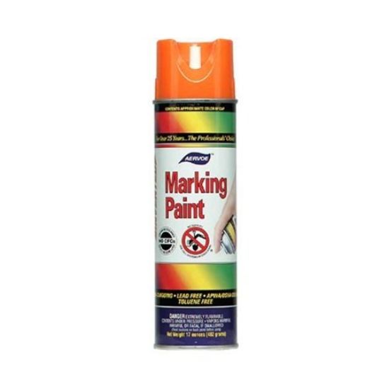 Picture of Aervoe Survey Marking Paint Orange 20 Oz Part# - 205