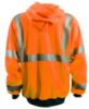 Picture of Occunomix S Occulux Hood Sweatshirt: Orange Part# - Lux-Swt3Hz-Os