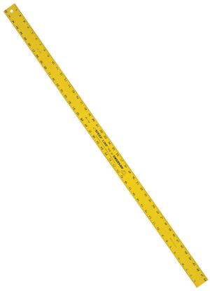 Picture of Swanson Tools 48" Aluminum Straight Edge Yellow W/ B Part# - Ae142