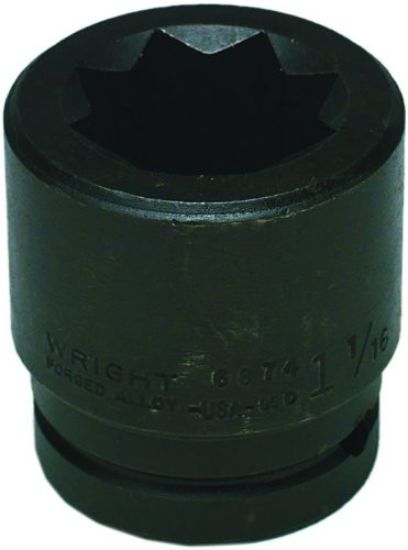 Picture of Wright Tool 1-3/16" 3/4Dr. 8-Pt Double Square Impact Rail Part# - 6878