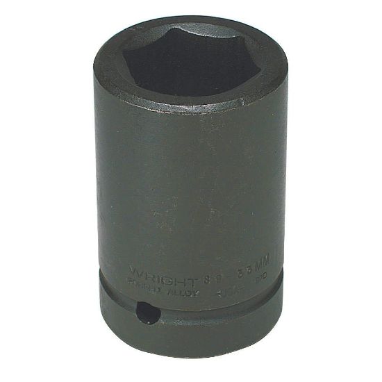 Picture of Wright Tool 27Mm 1"Drive 6Pt. Deep Metric Impact Socket Part# - 89-27Mm