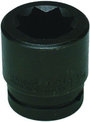 Picture of Wright Tool 3/4" Dr. 1-1/4" 8 Pointdouble Squ.Imp. Rr  Skt Part# - 6880