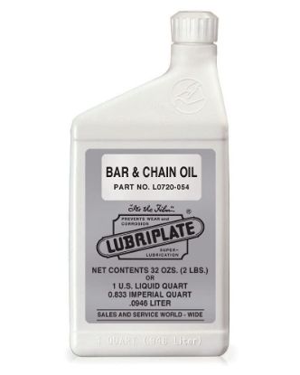 Picture of Lubriplate® Bar & Chain Oil Ctn Of12 Plastic Quarts Part# - L0720-054