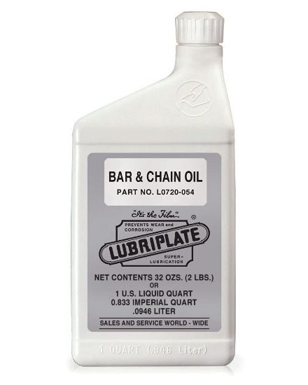 Picture of Lubriplate® Bar & Chain Oil Ctn Of12 Plastic Quarts Part# - L0720-054