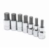 Picture of Gearwrench® 7Pc 1/2"Dr Sae Hex Bit Skt Set Part# - 80721