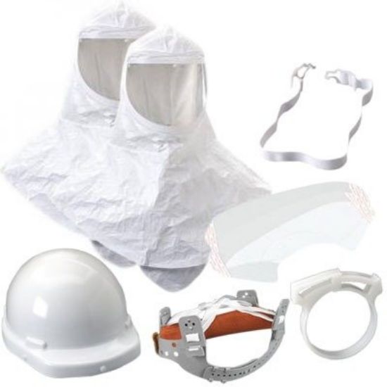 Picture of 3M™ Hood Assembly W/Inner Shroud And Hardhat Part# - 7000126249