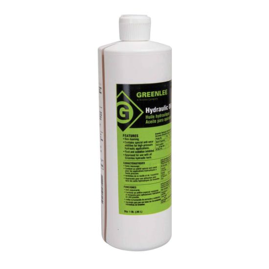 Picture of Greenlee® 50806 1-Qt. Hydraulic Oil Part# - 4017Gb