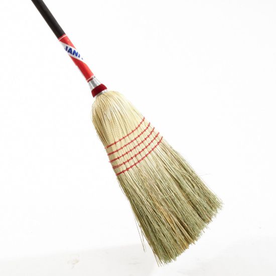 Picture of Magnolia Brush Mixed Fiber Janitor Broom Part# - 15026 Bundled