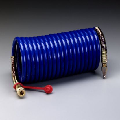 Picture of 3M™ 16210 50'X3/8" Compressed Air Hose Coiled Heav Part# - 7000005414