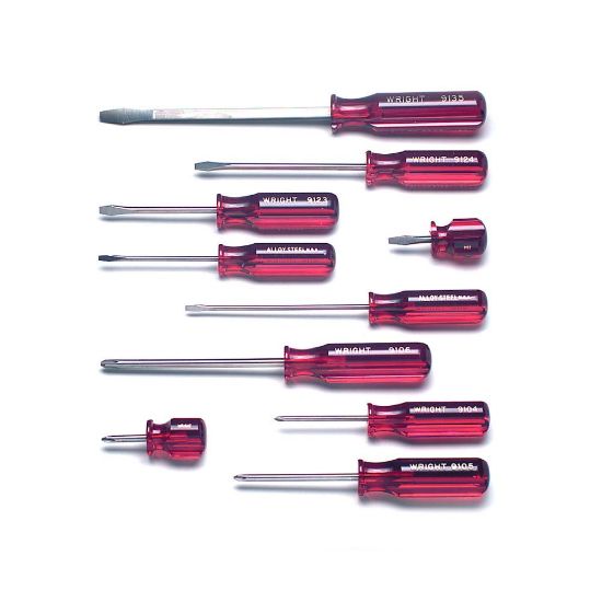 Picture of Wright Tool 10Pc Screwdriver Set Part# - 9476