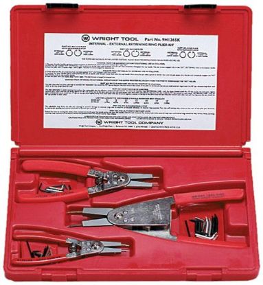 Picture of Wright Tool 3-Pc. Snap Ring Plier Set Part# - 9H1265K