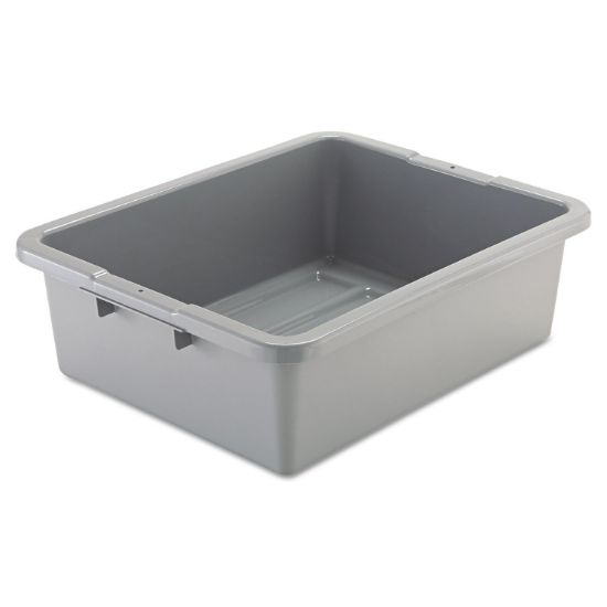 Picture of Rubbermaid Commercial Bus-Utility Box Undivided 7G/29L Gray Part# - Fg335100Gray