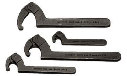 Picture of Wright Tool 4-Pc. Adj. Hook Spannerwrench Set Part# - 9629