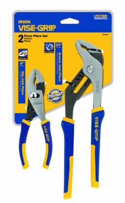 Picture of Irwin Vise-Grip 2 Piece Pro Plier Set (6" Slip Joint/10" Groove Part# - 2078701