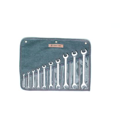 Picture of Wright Tool 10 Pc. Metric Open Endwrench Set Part# - 741