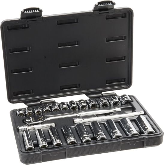 Picture of Gearwrench® Set Skt Met Std/Dp 3/8Dr6 & 12Pt 24Pc Part# - 80559