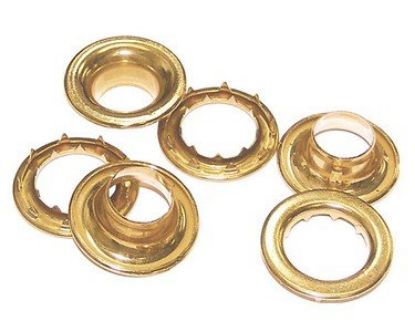 Picture of C.S. Osborne 13056 3/4" Brass Grommet& Spur Washer Part# - G2-6