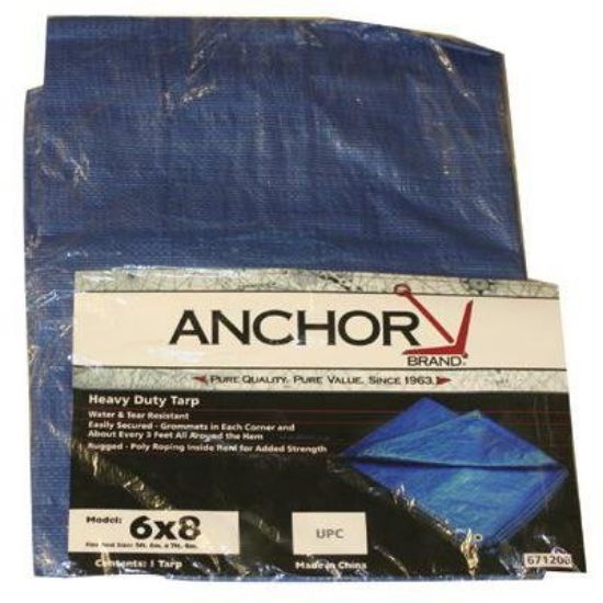 Picture of Anchor Brand Anchor 20' X 25' Poly Woven Tarp Part# - 101-2025