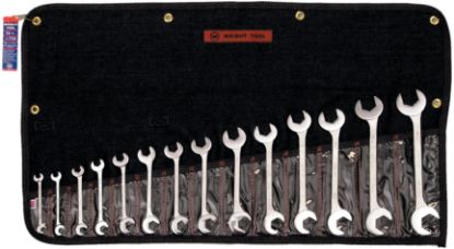 Picture of Wright Tool 14 Pc. Open End- Doubleangle 15 & 60 Degrees Part# - 733