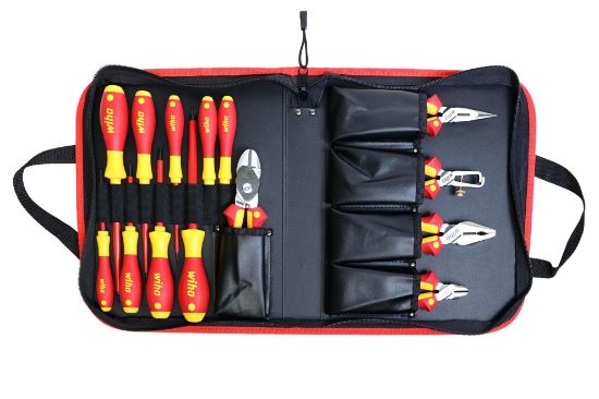 Picture of Wiha Tools 14 Piece Insulated Plier/Cutter/Nut Driver Set Part# - 32895