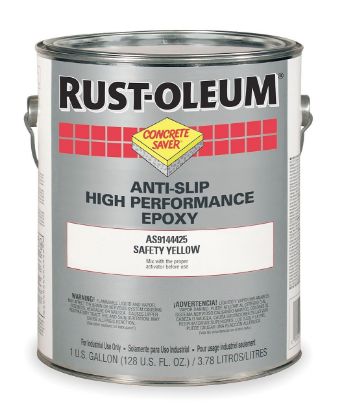 Picture of Rust-Oleum® Concrete Saver Safety Yellow Kit Anit-Slip Epoxy Part# - As9144425