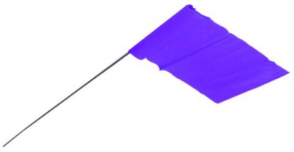 Picture of Empire® Level 2.5"X3.5" Blue Stake Flag W/21" Wire Stem Part# - 78-001