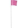 Picture of Empire® Level 2.5"X3.5" Pink Stake Flag W/21" Wire Stem Part# - 78-003