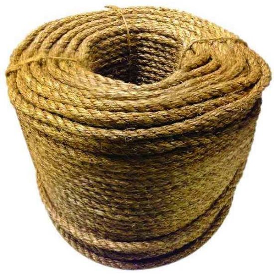 Picture of Orion Ropeworks Inc 1/4 X 1200 Twisted Manila Natural Part# - 330080-Nat-01200-60013