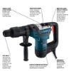 Picture of Bosch Power Tools 1-9/16" Sds-Max Rotary Hammer Part# - Rh540M