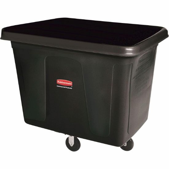 Picture of Rubbermaid Commercial Cube Truck 8Cu Ft/0.2M3Bla Part# - Fg460800Bla