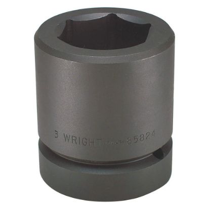 Picture of Wright Tool 4-1/8" 2-1/2" Drive 6 Ptstandard Impact Socket Part# - 85833