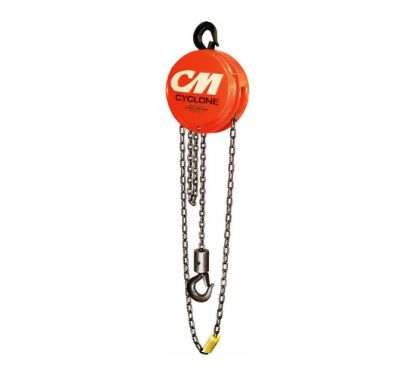 Picture of Cm Columbus Mckinnon Cyclone Hoist 1/4Ton W/10Ft Lift Part# - 4621