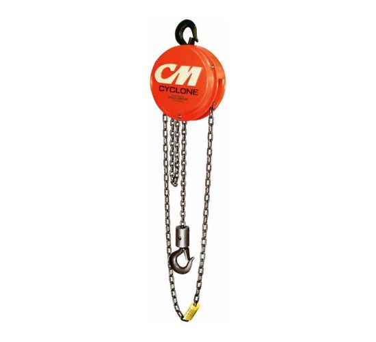 Picture of Cm Columbus Mckinnon Cyclone Hoist 1/4Ton W/10Ft Lift Part# - 4621