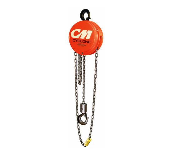 Picture of Cm Columbus Mckinnon Cyclone Hoist 1/2Ton W/10Ft Lift Part# - 4622