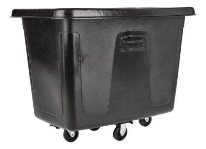 Picture of Rubbermaid Commercial Cube Truck 12Cu Ft/0.3M3Bla Part# - Fg461200Bla