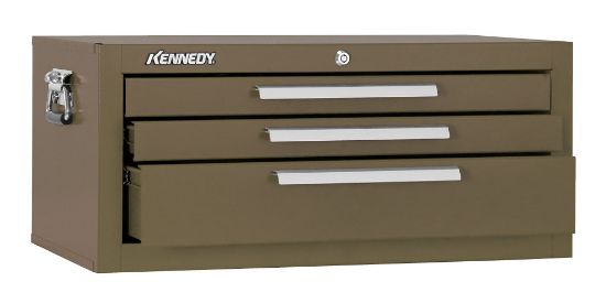 Picture of Kennedy 27" 3-Drawer Mechanics'Base Cabinet Part# - 2603B